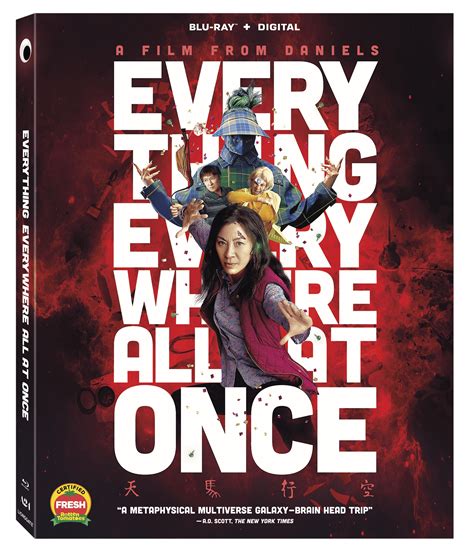 Everything Everywhere All at Once (2022) (DVD) (Taiwan Version) DVD Region 3 US24. . Everything everywhere all at once bluray